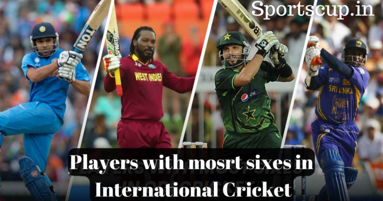 most sixes in cricket